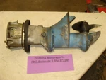 1967 Evinrude 9.5HP Outboard Motor 9722M Lower Unit Drive Prop Sportwin. Fixed Price $144.00.
