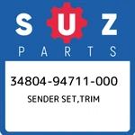 34804-94711-000 Suzuki Sender Set,trim 3480494711000, New Genuine Oem Part. Fixed Price $283.16.