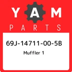 69J-14711-00-5B Yamaha Muffler 69J14711005B, New Genuine Oem Part. Fixed Price $381.06.