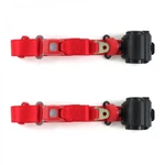 W Truck 1946-1980 Standard 3PT Red Retract Bucket Seat KIT-2 Belts. Fixed Price $207.50.