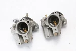 Mercury 1973 1974 1975 Carburetor Set 65 Hp Cylinder Ready For Rebuild. Fixed Price $200.00.
