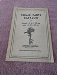 Johnson Antique Outboard Motor Original Factory Parts List 1939-40 5HP LT-39. Fixed Price $29.99.