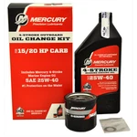 Mercury Marine 8M0081914 15 And 20 Hp Four Stroke Oil Change Kit. Fixed Price $36.99.
