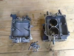 Used Yamaha 15HP Four 4 Stroke Outboard Cylinder Block Crankcase Assy 66M-01. Fixed Price $695.00.