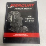 New Mercury Manual 250 Optimax Jet Drive 90-888438 5-A-2. Fixed Price $8.99.