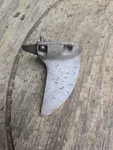 Vintage 1970'S Eska 5HP Outboard Boat Motor Lower Unit Gearcase Bottom W/ Skeg. Fixed Price $7.00.