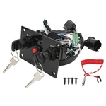 Dual/twin Lgnition Key Switch Panel Assembly 37100-93J14 For Suzuki Outboard. Fixed Price $95.23.