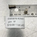 Genuine Omc Outboard 0329531, 0305878 Tilt Arm Pin Oem New Qty (R3561 F). Fixed Price $10.00.