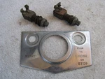 Johnson Evinrude Antique Outboard Motor Elec Start Dash Plate +switches # 304906. Fixed Price $29.95.
