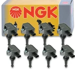 Pcs Ngk Ignition Coil For 2010-2012 Land Rover Range 5.0L V8 Spark Mc. Fixed Price $494.31.