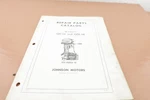 Johnson QD-14 & QDL-14 Model Oem Parts Catalog 376054. Fixed Price $5.00.
