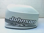 A1 Johnson 25HP Engine Cover Cowl Hood 5004418 Outboard Boat Motor. Fixed Price $150.00.