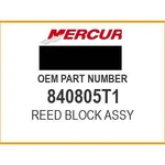 Mercury Reed Block Assy 840805T1 Oem New. Fixed Price $279.65.