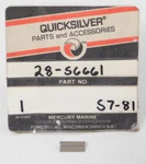 Genuine Oem Mercury Quicksilver Marine Water Pump Impeller Drive Key 28-56661. Fixed Price $11.78.