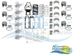 Mercury 2.5L Carb 175 Hp V6 Sportjet O-ring Powerhead Rebuild Kit Gasket Piston. Fixed Price $1519.99.