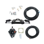 For Single Engines Up To 350HP Hydraulic Outboard Steering Kit 26FT Tubing. Fixed Price $518.49.