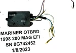 Mercury Mariner Outboard 200 Efi Detonation Controller V6 826800A8 Freshwater. Fixed Price $155.75.