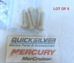 T40 Mercury Quicksilver 10-74824 Screw Lot Of 5 Oem New Factory Boat Parts. Fixed Price $16.88.