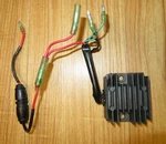 1985-1989 9.9 Yamaha Outboard Rectifier Regulator 6G8-81960-A0-00. Fixed Price $64.99.