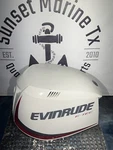 0285736 Omc Evinrude E-tec 250 Hp Cowl Top Motor Cover White 0285694. Fixed Price $399.00.