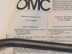 N40C Evinrude Johnson Omc 0173699 Steering Link Kit Oem New Boat Parts. Fixed Price $34.95.