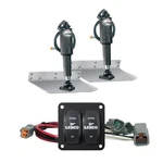 Lenco 9" X 12" Standard Trim Tab Kit W/double Rocker Switch 15101-104 Upc 874.... Fixed Price $685.74.