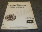 1964 Johnson RK26S RK26R RKL26S RKL26R 40HP Outboard Parts Catalog Manual Xo. Fixed Price $61.07.