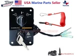 Yamaha Outboard Main Key Switch Panel 704-82570-12-00 10 Pin Wiring Harnesses. Fixed Price $42.99.