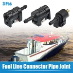 3PCS 8MM 5/16" Marine Boat Engine Fuel Line Connector Male Fittings For Yamaha. Fixed Price $13.45.
