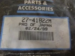Mercury Quicksilver 27-41822M Water Pump Gasket Oem New Factory Boat Parts. Fixed Price $5.99.