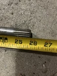 319629 Driveshaft 15 Short Evinrude Johnson 35 Hp 1976-79 W/ Keyway Nla. Fixed Price $99.95.