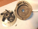 Omc Johnson Evinrude Brp 313543 303070 Impeller Housing Water Pump & Plate. Fixed Price $20.00.