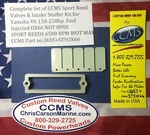 Ccms Yamaha Sport Outboard Reed Valve & Intake Stuffer Kit 150-250HP OX66. Fixed Price $185.00.