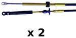 Pack 23 Ft Xtreme Control Cables Fits Johnson, Evinrude, Omc, Brp, E-tec,ficht. Fixed Price $192.66.