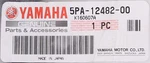 Yamaha Rubber Radiator Hose Part Number 5PA-12482-00-00. Fixed Price $24.99.