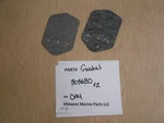 Omc Johnson Evinrude Gasket (2) 0303680 Nos CA4. Fixed Price $9.95.