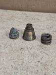 Antique 1940-41 Evinrude Zephyr 4362 5.4HP Outboard Boat Motor Prop Nut & Spring. Fixed Price $8.00.