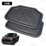 Rear Universal Rubber Floor Mat For Uninversal 4 Door Sedan Pick Up 1980 - 2026. Fixed Price $297.91.