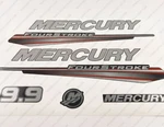 Mercury 9.9 Hp Four Stroke 2013-2017 Red Outboard Engine Decals Sticker. Fixed Price $41.39.