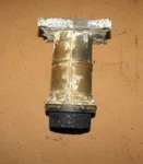 Oem Yamaha Stroke 75-115 Hp Exhaust Manifold Pn 67F-41131-01-CA Fits 1999+. Fixed Price $25.00.