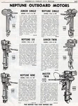 1942 Print Ad Of Neptune Outboard Boat Motors Models 11A1 11B6 11B9 11B16 11B2. Fixed Price $9.99.