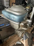 1949 Evinrude 4429 5.4HP Outboard Motor. Fixed Price $225.00.