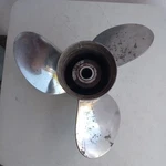15" X 17P Lh Viper Stainless Propeller 174890 Omc Evinrude Johnson. Fixed Price $135.00.