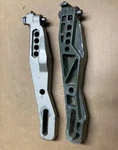 US3 Evinrude Johnson Omc 0381832 & 0381833 Mount Brackets Used. Fixed Price $40.00.