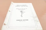 Johnson KA-38,39,10, Ks &KD-15 Model Oem Parts Catalog 300770. Fixed Price $5.00.