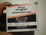 Quicksilver Mercury #31-38142A2 Bearing Assembly , Free Freight. Fixed Price $24.95.