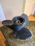 1/2" X 15P Propeller Omc Evinrude Johnson 391535 Spline Guc. Fixed Price $79.00.