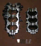 Evinrude E-tec 90 Hp Crankcase Assembly Pn 5005280 Fits 2004-2005. Fixed Price $297.50.