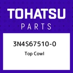 3N4S67510-0 Tohatsu Top Cowl 3N4S675100, New Genuine Oem Part. Fixed Price $1102.71.