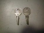 Evinrude/johnson/omc Quantity Two Of #501809 #60 Ignition Keys, Free Freight. Fixed Price $14.95.